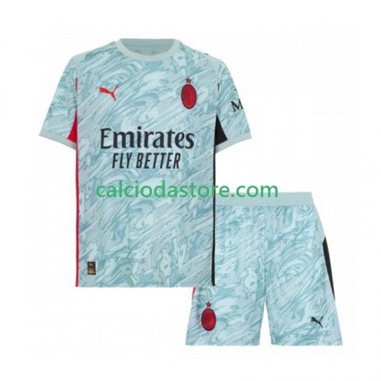 Maglia Portiere AC Milan Gara Home Completo Bambino 2-13 Anni 2025-2026 MC Maglia Portiere AC Milan Gara Home Completo Bambino 2-13 Anni 2025-2026 MC