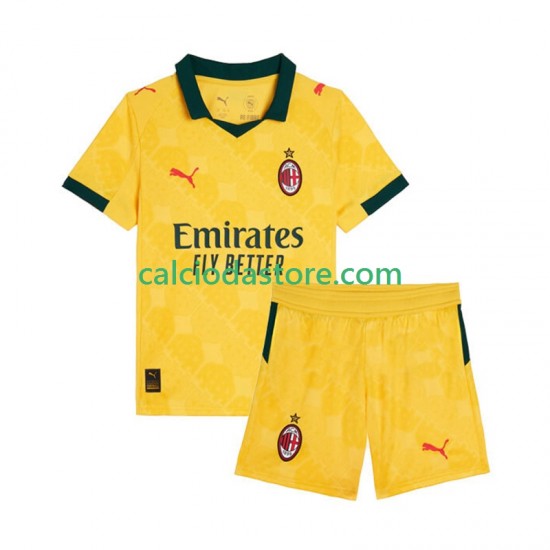 Maglia AC Milan Gara Terza Completo Bambino 2-13 Anni 2025-2026 MC Maglia AC Milan Gara Terza Completo Bambino 2-13 Anni 2025-2026 MC