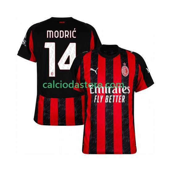 Maglia AC Milan Modrić Luca 14 Gara Home Uomo 2025-2026 MC Maglia AC Milan Modrić Luca 14 Gara Home Uomo 2025-2026 MC