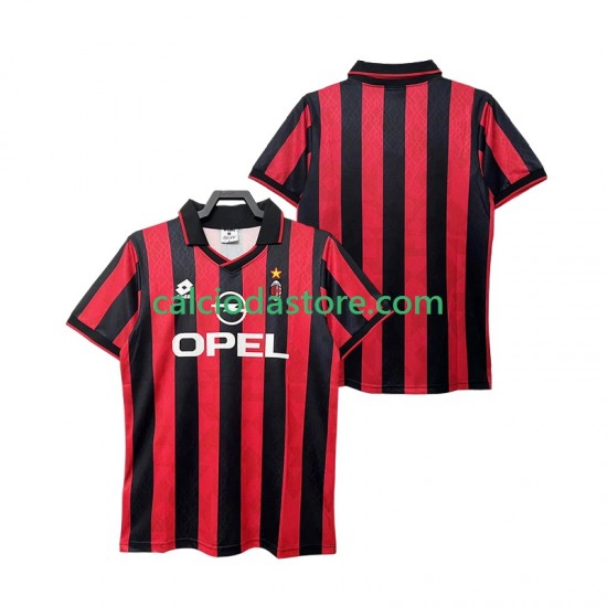Maglia AC Milan 1995 1996 Retro Gara Home Uomo MC