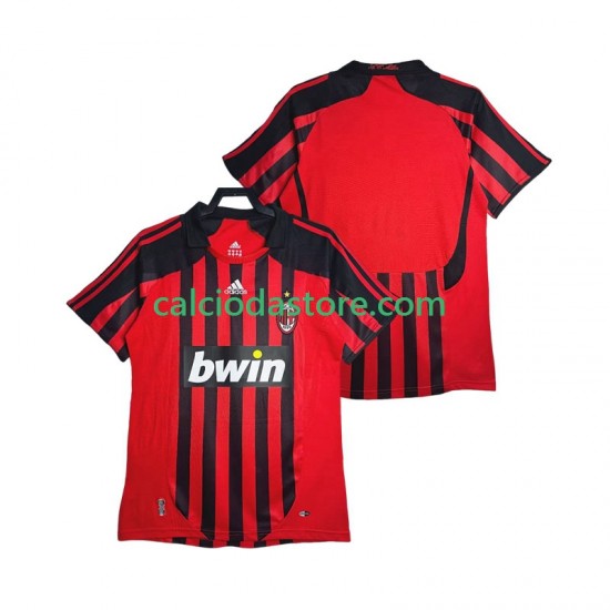Maglia AC Milan 2007 Retro Gara Home Uomo 2008 MC Maglia AC Milan 2007 Retro Gara Home Uomo 2008 MC