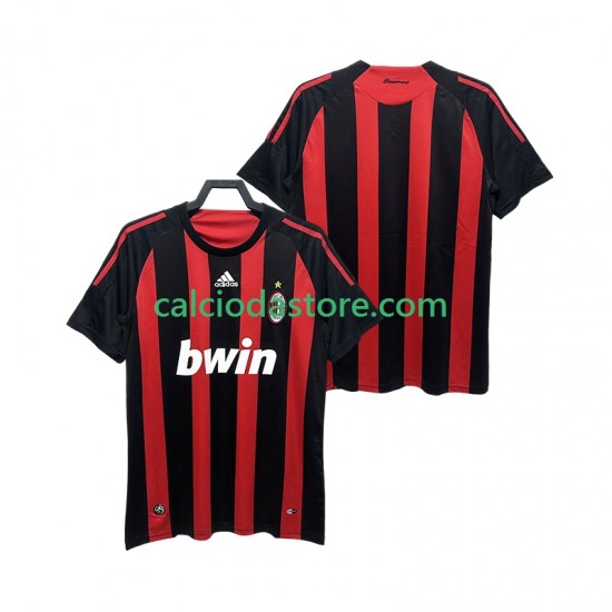 Maglia AC Milan 2009 Retro Gara Home Uomo 2008 MC Maglia AC Milan 2009 Retro Gara Home Uomo 2008 MC