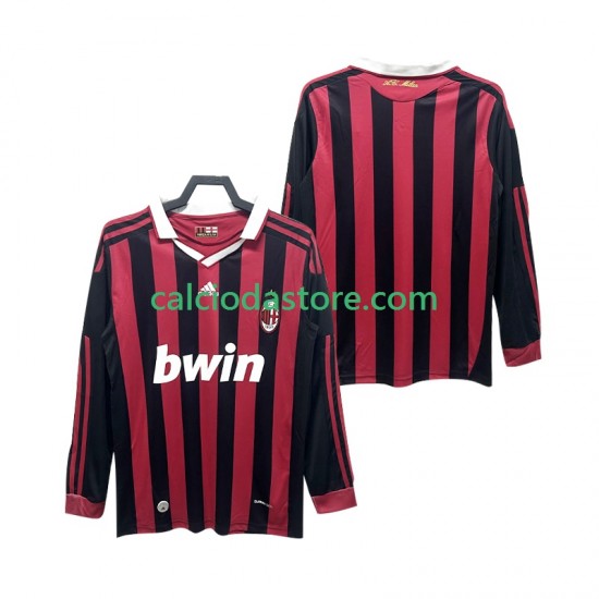 Maglia AC Milan 2009 Retro Gara Home Uomo 2010 ML
