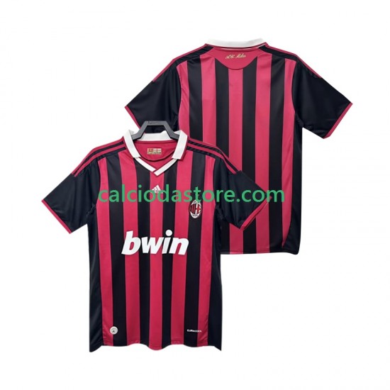 Maglia AC Milan 2009 Retro Gara Home Uomo 2010 MC Maglia AC Milan 2009 Retro Gara Home Uomo 2010 MC