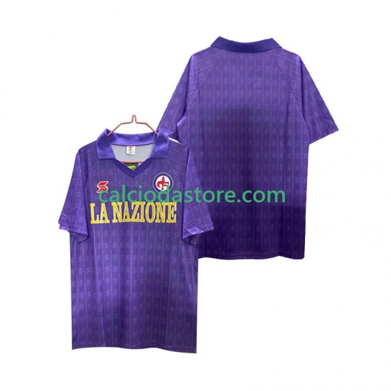 Maglia ACF Fiorentina 1989 1990 Retro Gara Home Uomo MC Maglia ACF Fiorentina 1989 1990 Retro Gara Home Uomo MC