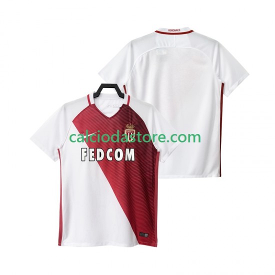 Maglia AS Monaco 2016 2017 Gara Home Uomo MC