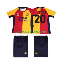 Maglia AS Roma Batistuta 20 2000 2001 Retro Gara Home Completo Bambino 2-13 Anni MC