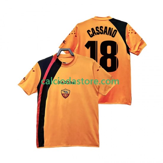 Maglia AS Roma CASSANO 18 2005 Retro Gara Home Uomo 2006 MC Maglia AS Roma CASSANO 18 2005 Retro Gara Home Uomo 2006 MC