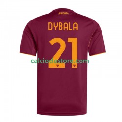 Maglia AS Roma Dybala 21 Gara Home Uomo 2025-2026 MC