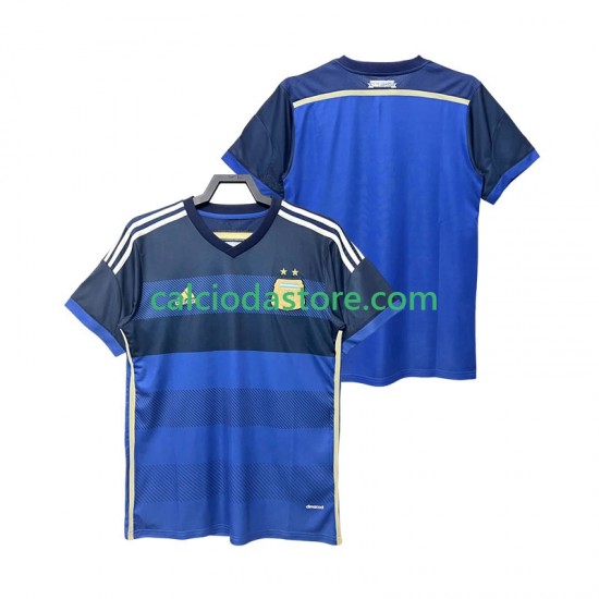 Maglia Argentina 2014 Retro Gara Away Uomo MC