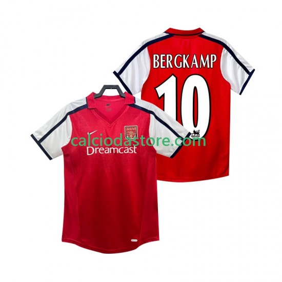 Maglia Arsenal BERGKAMP 10 2001 Retro Gara Home Uomo 2002 MC