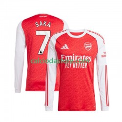 Maglia Arsenal Bukayo Saka 7 Gara Home Uomo 2025-2026 ML