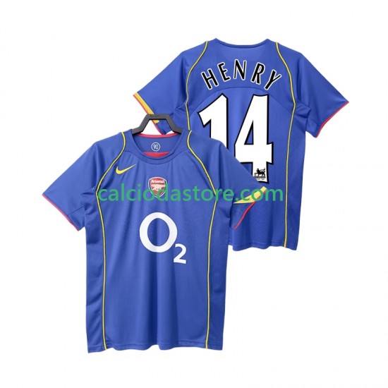 Maglia Arsenal Henry 14 2005 Retro Gara Away Uomo 2004 MC