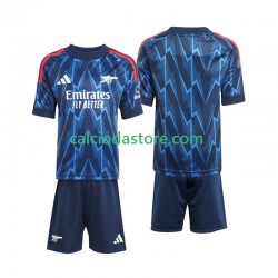 Maglia Arsenal Gara Away Completo Bambino 2-13 Anni 2025-2026 MC