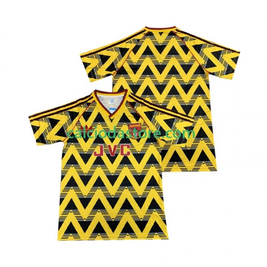 Maglia Arsenal 1991 1993 Retro Gara Away Uomo MC Maglia Arsenal 1991 1993 Retro Gara Away Uomo MC