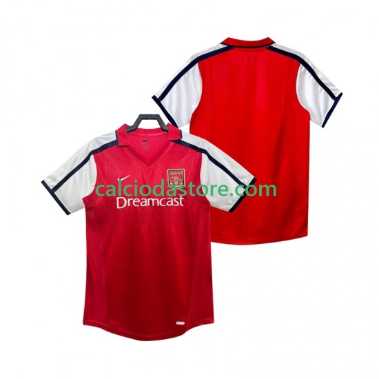 Maglia Arsenal 2001 Retro Gara Home Uomo 2002 MC