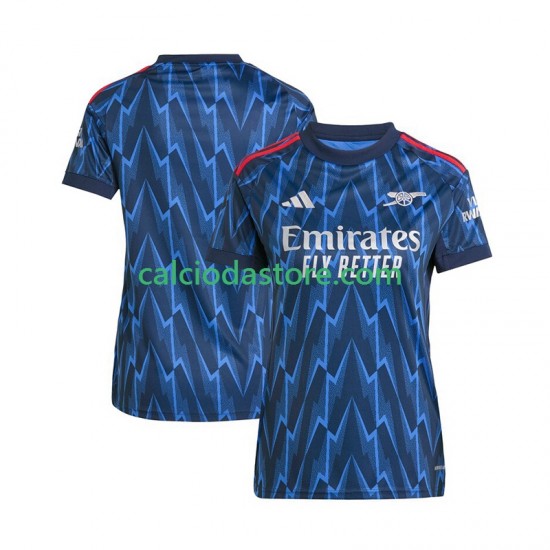 Maglia Arsenal Gara Away Donna 2025-2026 MC Maglia Arsenal Gara Away Donna 2025-2026 MC