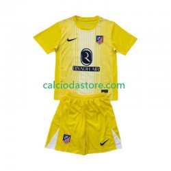 Maglia Portiere Atlético Madrid Gara Home Completo Bambino 2-13 Anni 2025-2026 MC