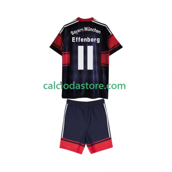 Maglia FC Bayern München Effenberg 11 1997 Retro Gara Home Completo Bambino 2-13 Anni 1999 MC