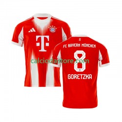 Maglia FC Bayern München Leon Goretzka 8 Gara Home Uomo 2025-2026 MC