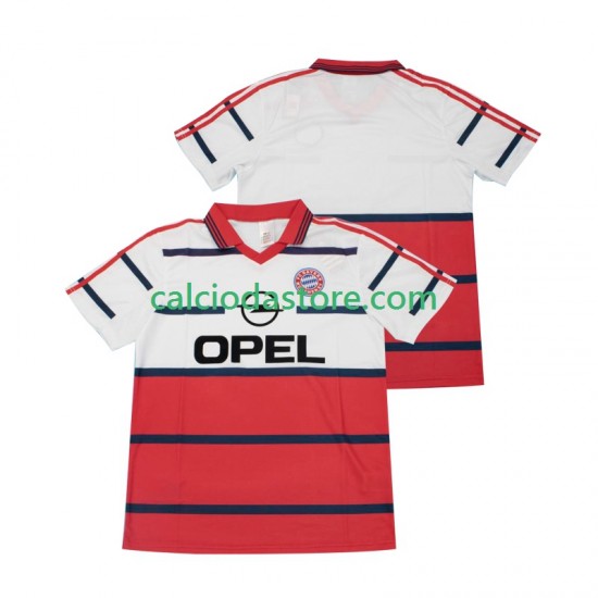Maglia FC Bayern München Retro Gara Away Uomo 1998 1999 MC Maglia FC Bayern München Retro Gara Away Uomo 1998 1999 MC