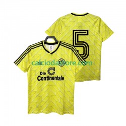 Maglia Borussia Dortmund 5 1988 1989 Retro Gara Home Uomo MC