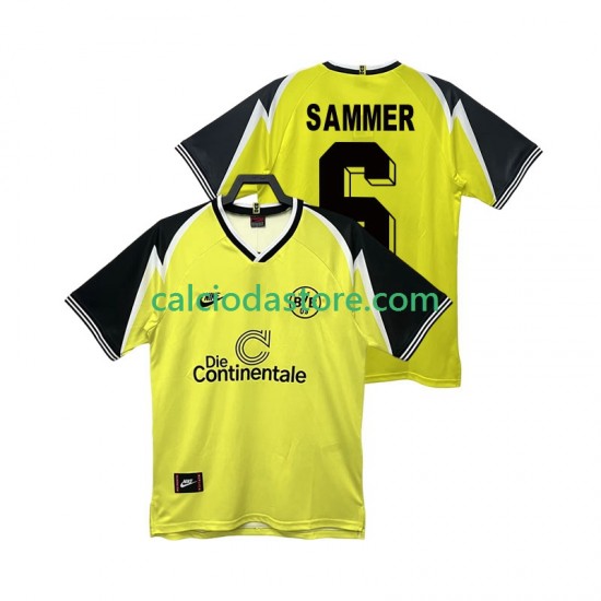 Maglia Borussia Dortmund SAMMER 6 1995 1996 Retro Gara Home Uomo MC