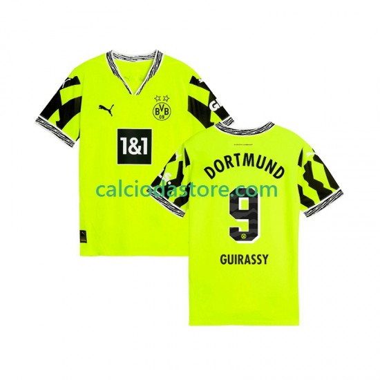Maglia Borussia Dortmund Serhou Guirassy 9 Special Gara Home Uomo 2024-2025 MC Maglia Borussia Dortmund Serhou Guirassy 9 Special Gara Home Uomo 2024-2025 MC
