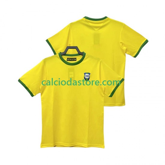 Maglia Brasile 1970 Retro Gara Home Uomo MC