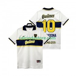 Maglia CA Boca Juniors MARADONA 10 1997 Retro Gara Away Uomo 1998 MC