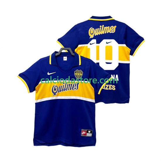 Maglia CA Boca Juniors MARADONA 10 1997 Retro Gara Home Uomo 1998 MC Maglia CA Boca Juniors MARADONA 10 1997 Retro Gara Home Uomo 1998 MC