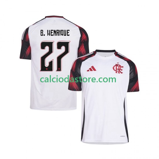 Maglia CR Flamengo Bruno Henrique 27 Gara Away Uomo 2025-2026 MC
