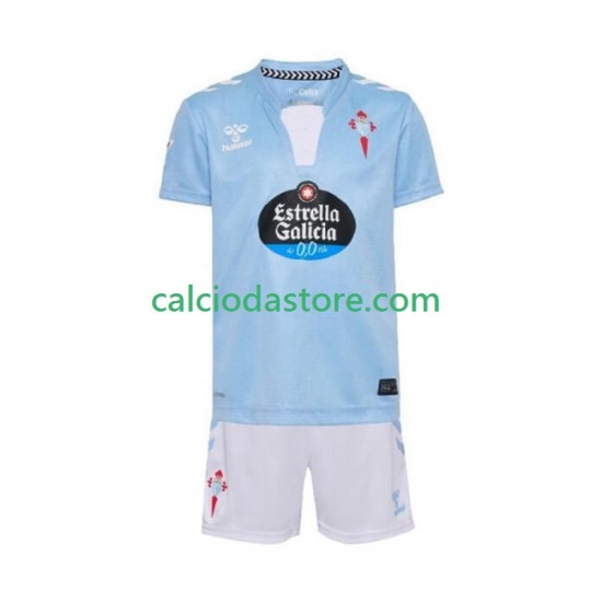 Maglia Celta de Vigo Gara Home Completo Bambino 2-13 Anni 2025-2026 MC Maglia Celta de Vigo Gara Home Completo Bambino 2-13 Anni 2025-2026 MC
