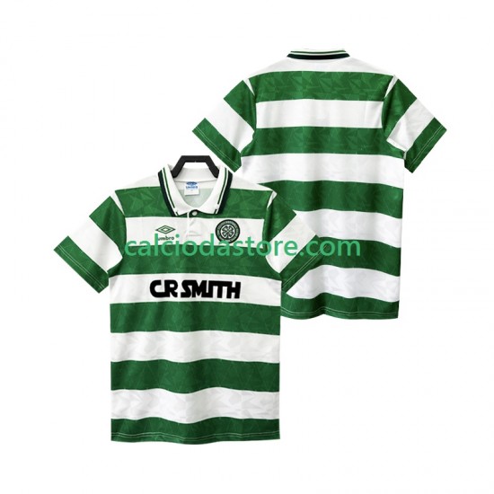 Maglia Celtic FC 1989 1990 Retro Gara Terza Uomo MC