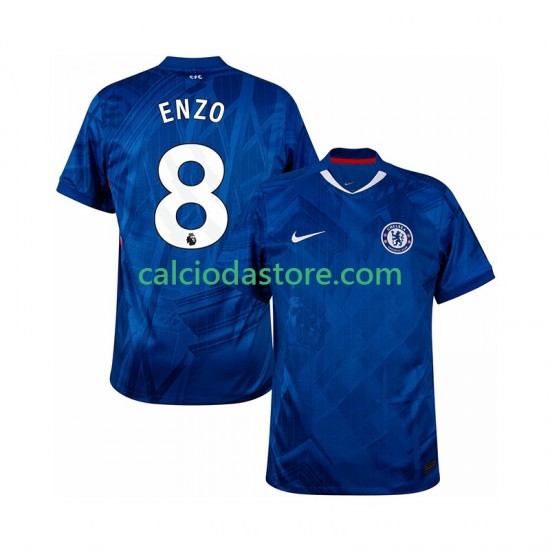 Maglia Chelsea Enzo Fernandez 8 Gara Home Uomo 2025-2026 MC Maglia Chelsea Enzo Fernandez 8 Gara Home Uomo 2025-2026 MC