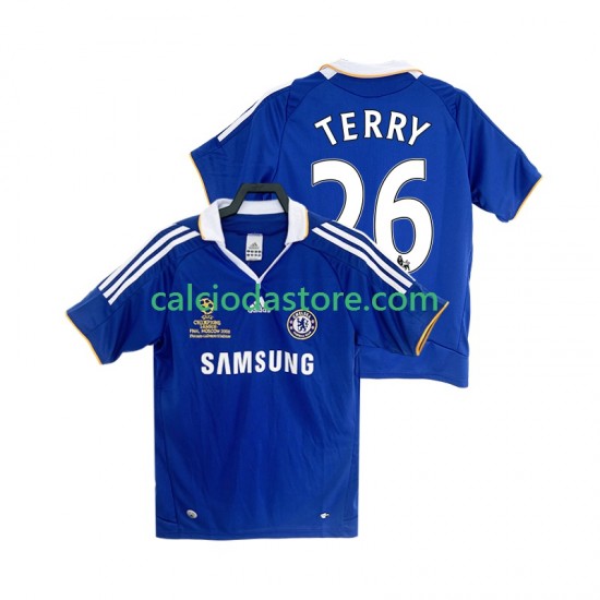 Maglia Chelsea TERRY 26 2007 Retro Gara Home Uomo 2008 MC