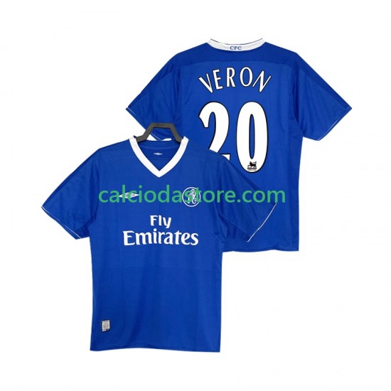 Maglia Chelsea VERON 20 2003 2005 Retro Gara Home Uomo MC