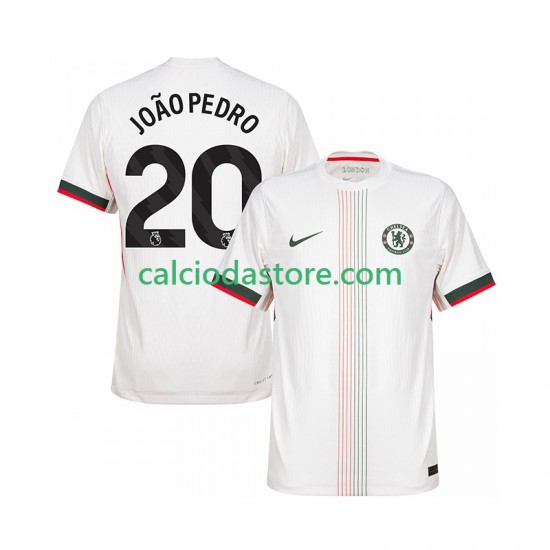 Maglia Chelsea joao pedro 20 Gara Away Uomo 2025-2026 MC Maglia Chelsea joao pedro 20 Gara Away Uomo 2025-2026 MC