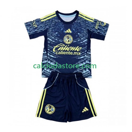 Maglia Club América Gara Away Completo Bambino 2-13 Anni 2025-2026 MC