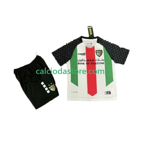 Maglia Club Deportivo Palestino Gara Away Completo Bambino 2-13 Anni 2025-2026 MC Maglia Club Deportivo Palestino Gara Away Completo Bambino 2-13 Anni 2025-2026 MC