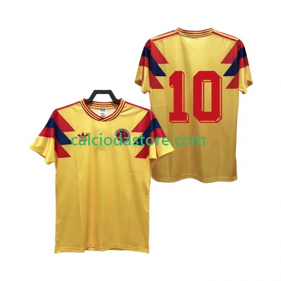 Maglia Colombia 10 1990 Retro Gara Home Uomo MC Maglia Colombia 10 1990 Retro Gara Home Uomo MC