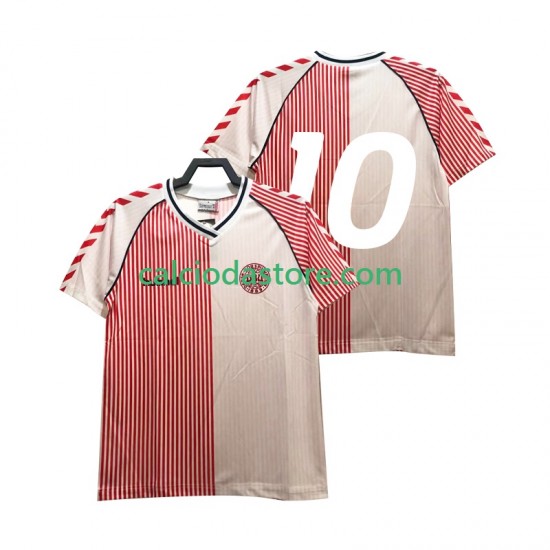 Maglia Danimarca 1986 Retro Gara Home Uomo MC
