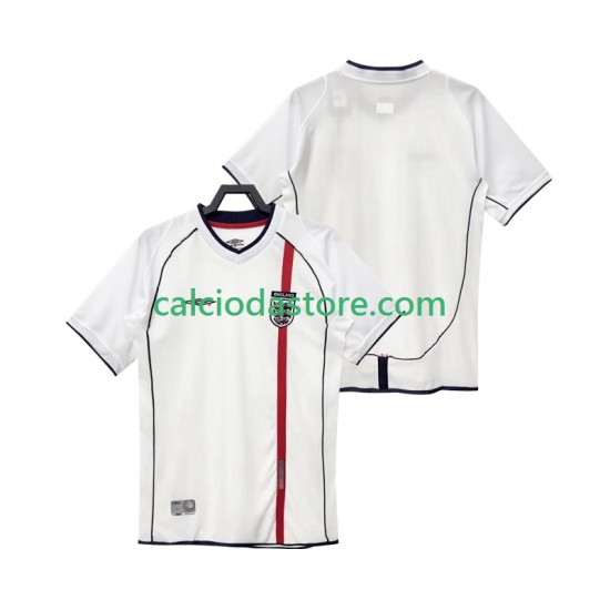 Maglia Inghilterra Retro Gara Home Uomo 2002 MC Maglia Inghilterra Retro Gara Home Uomo 2002 MC