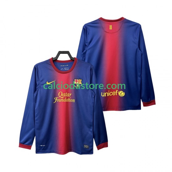 Maglia FC Barcelona 2012 2013 Retro Gara Home Uomo ML