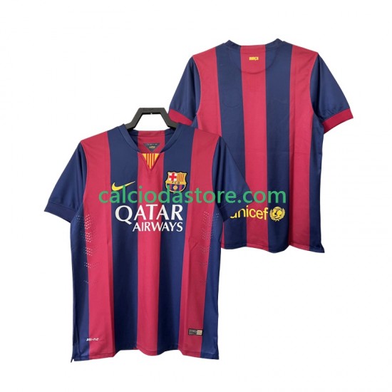 Maglia FC Barcelona 2014 2015 Retro Gara Home Uomo MC Maglia FC Barcelona 2014 2015 Retro Gara Home Uomo MC