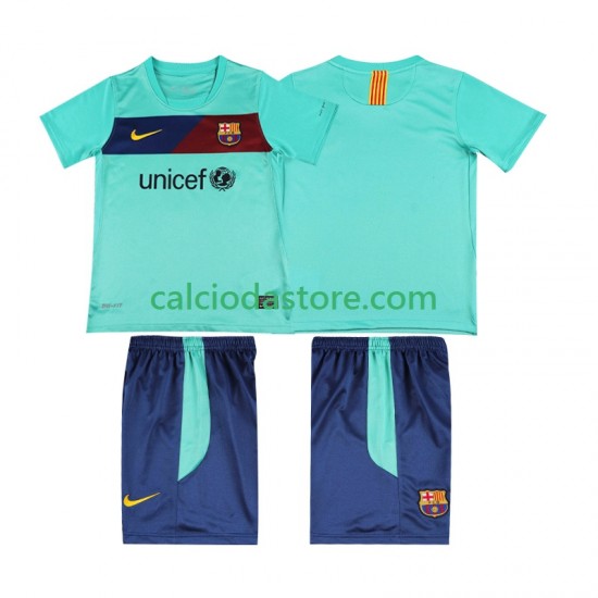 Maglia FC Barcelona Retro Gara Away Completo Bambino 2-13 Anni 2011 2010 MC Maglia FC Barcelona Retro Gara Away Completo Bambino 2-13 Anni 2011 2010 MC