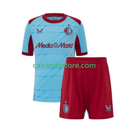 Maglia Feyenoord Rotterdam Gara Terza Completo Bambino 2-13 Anni 2025-2026 MC Maglia Feyenoord Rotterdam Gara Terza Completo Bambino 2-13 Anni 2025-2026 MC