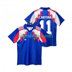 Maglia Francia CANTONA 11 1990 Retro Gara Home Uomo MC