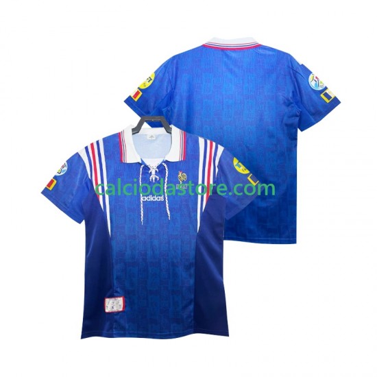 Maglia Francia 1996 Retro Gara Home Uomo MC