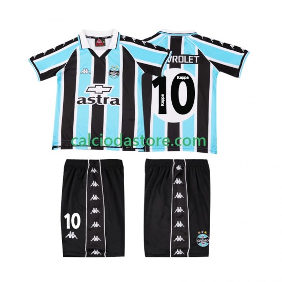 Maglia Gremio Chevrolet 10 2000 Retro Gara Home Completo Bambino 2-13 Anni MC